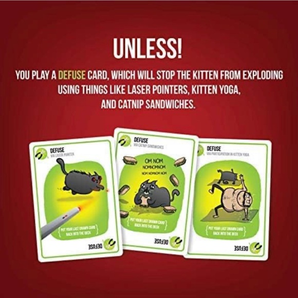 Exploding Kittens Card Game - Picture 8 of 8